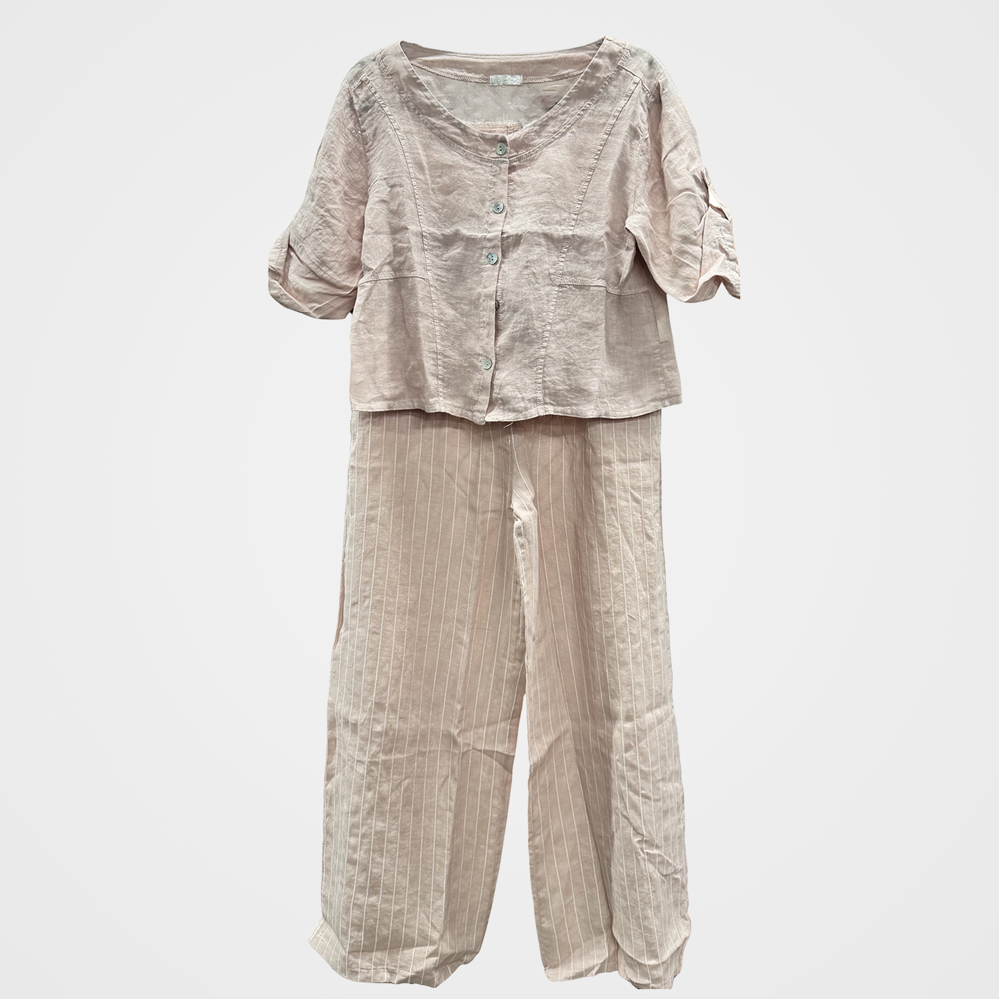 100% Linen Top in Four Colors