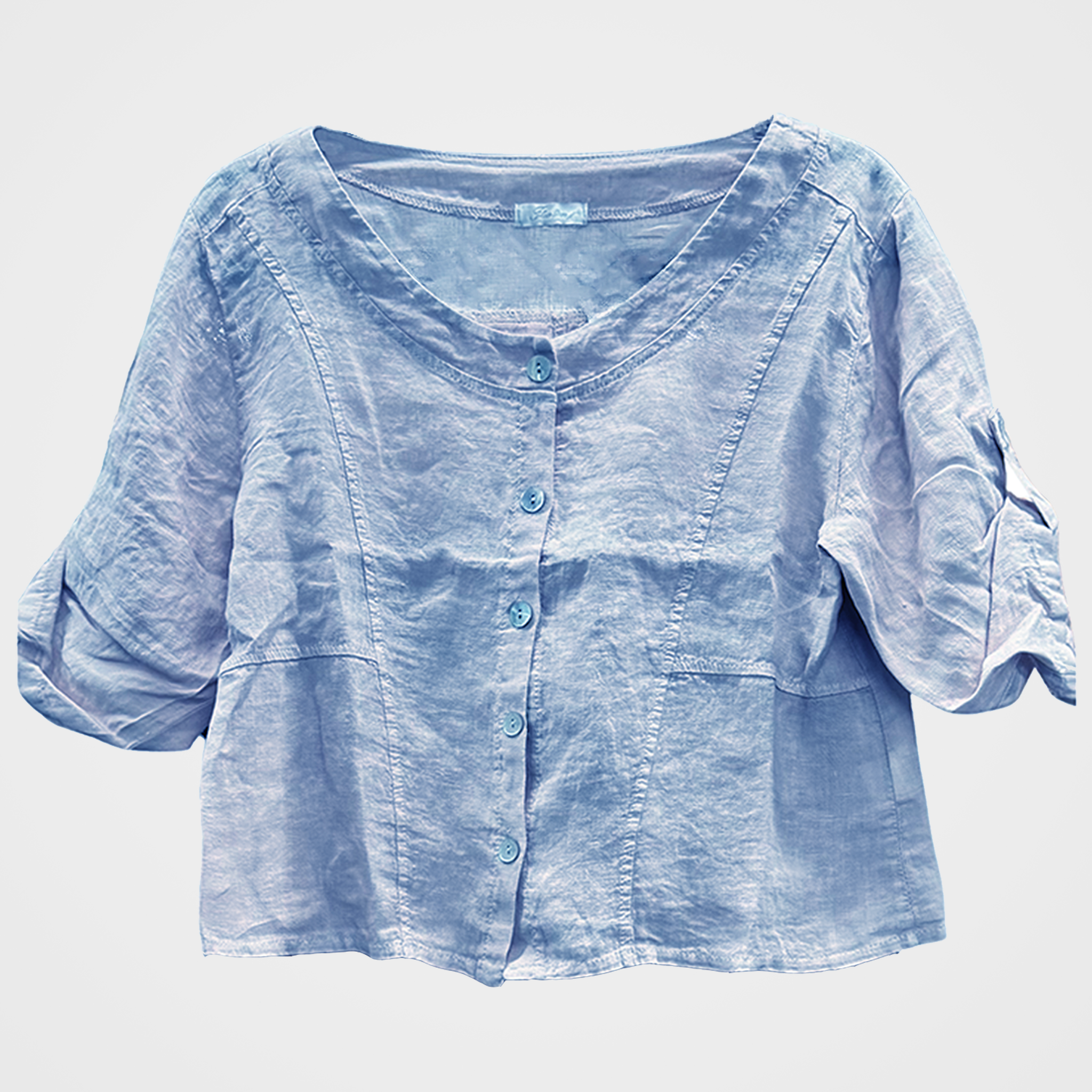 100% Linen Top in Four Colors