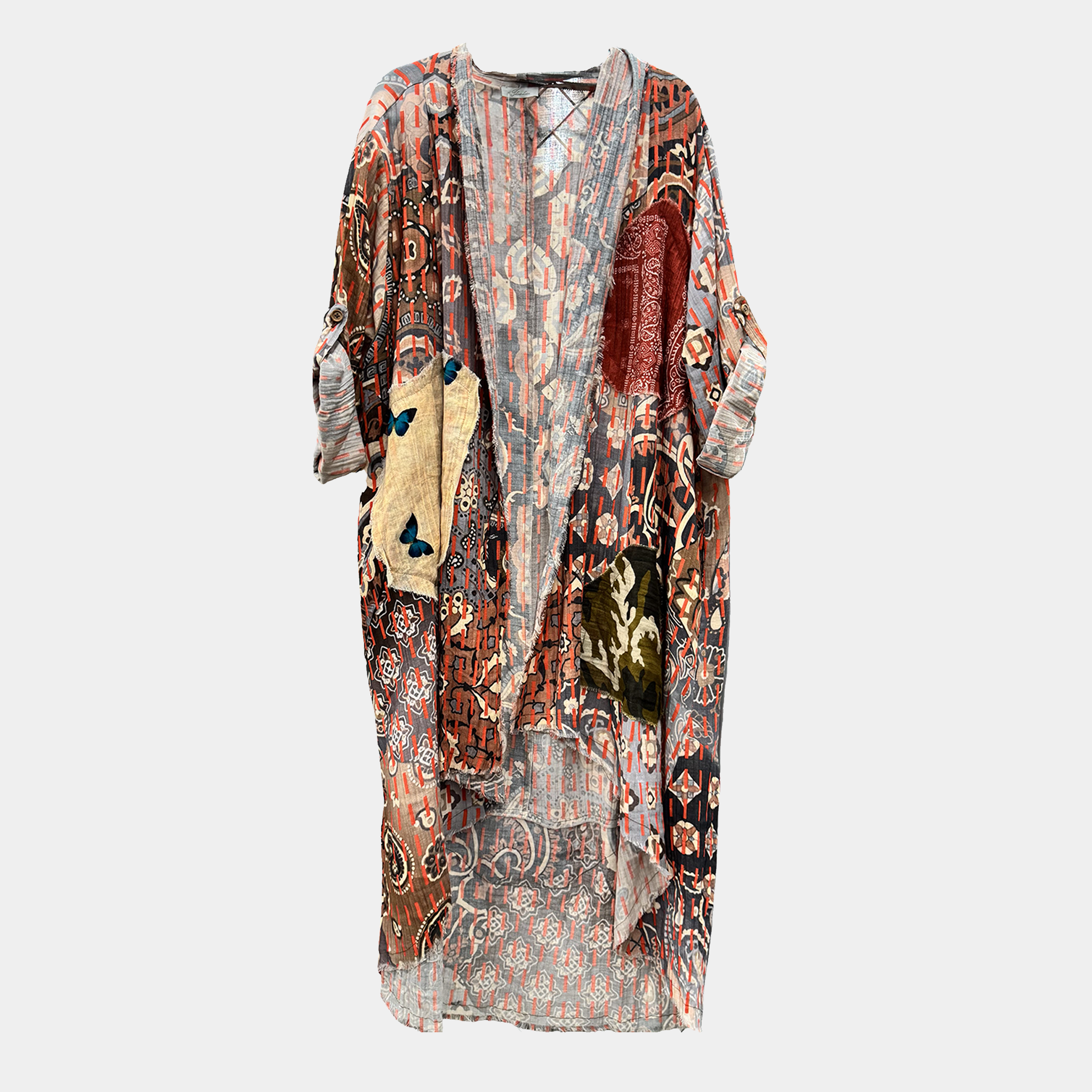 Kantha Print Duster
