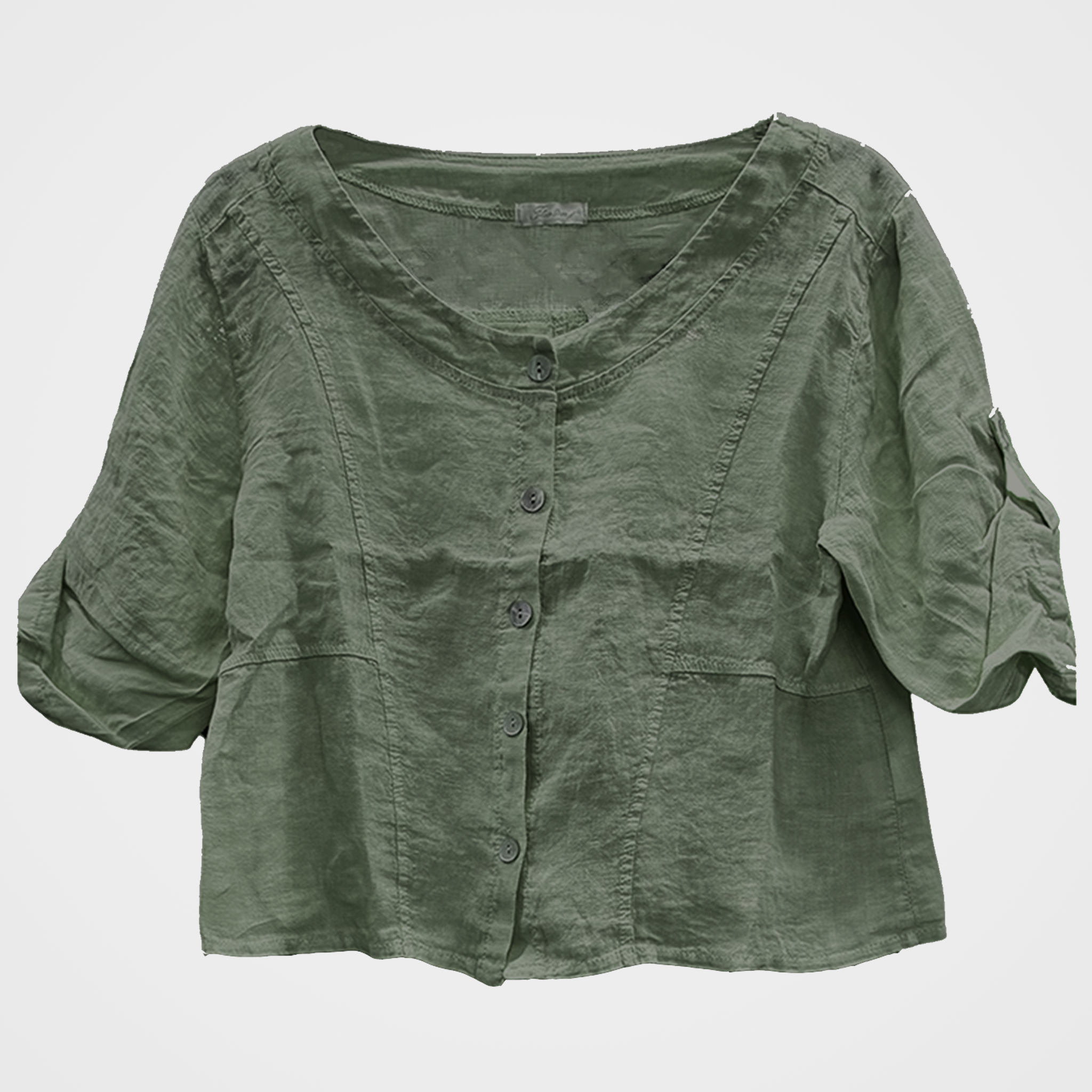 100% Linen Top in Four Colors