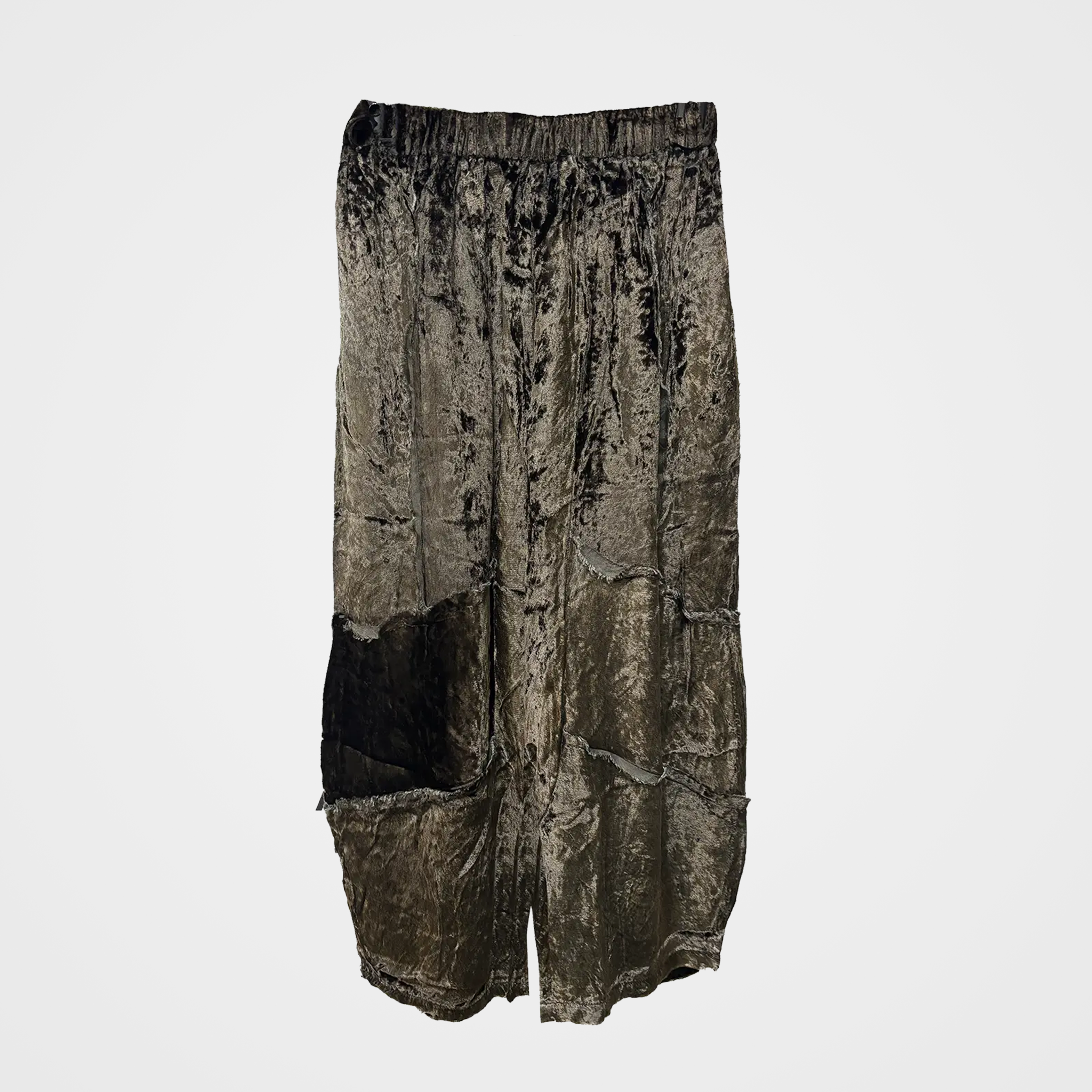 Harem Float Pants in Rayon Velvet