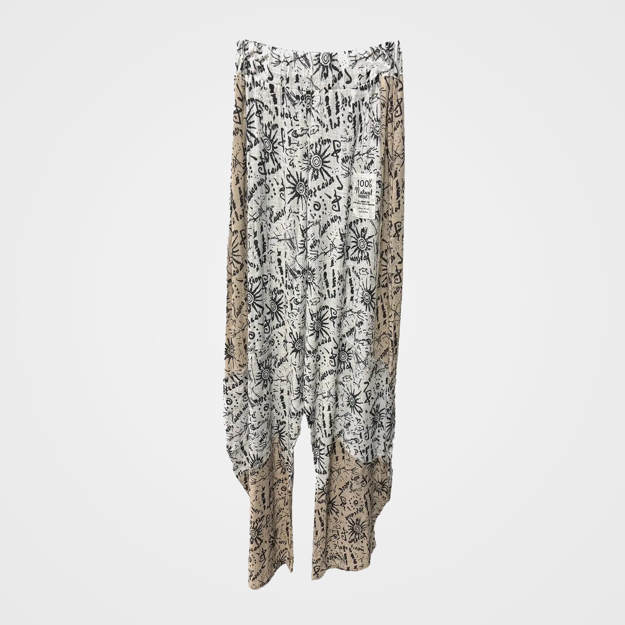 Harem Pants in Cotton Gauze in Six Colors