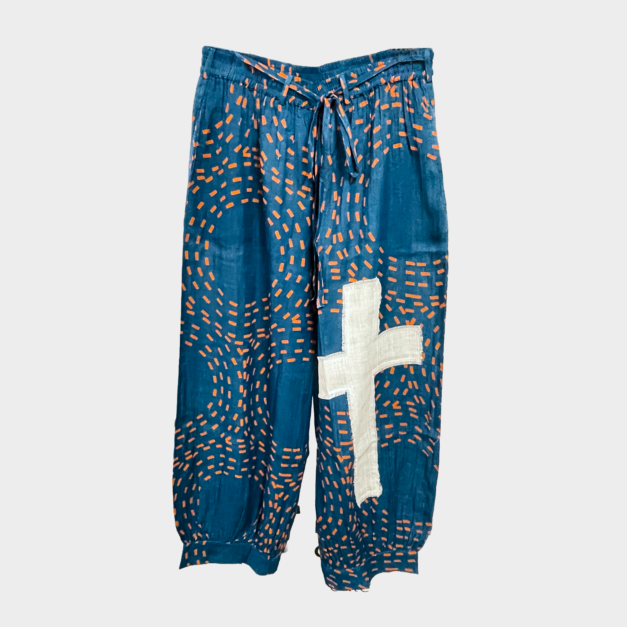 Cross Patch Cotton Dash Print Pants | $47 Each