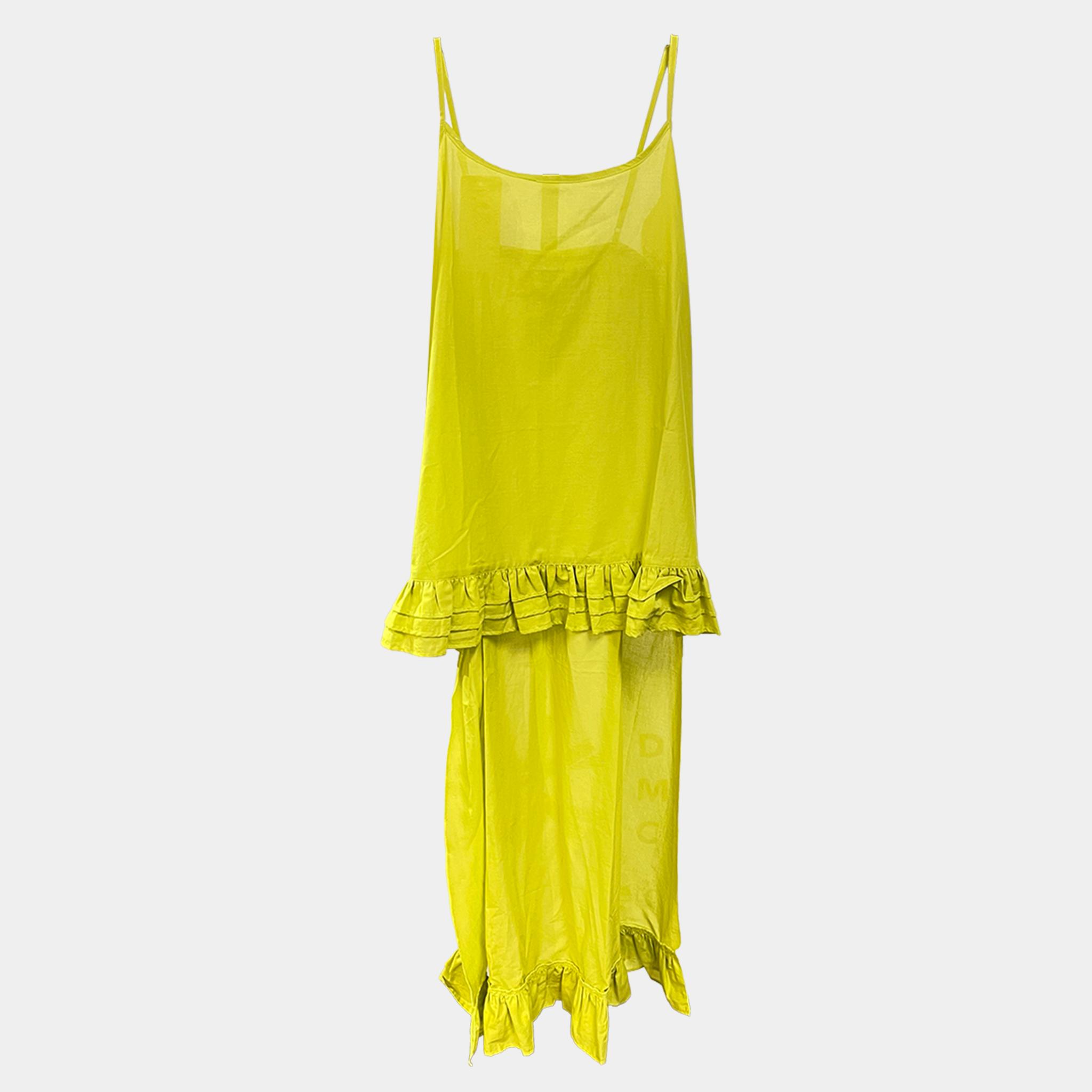 Ruffle Hi-Lo in Four Colors | $39 Each