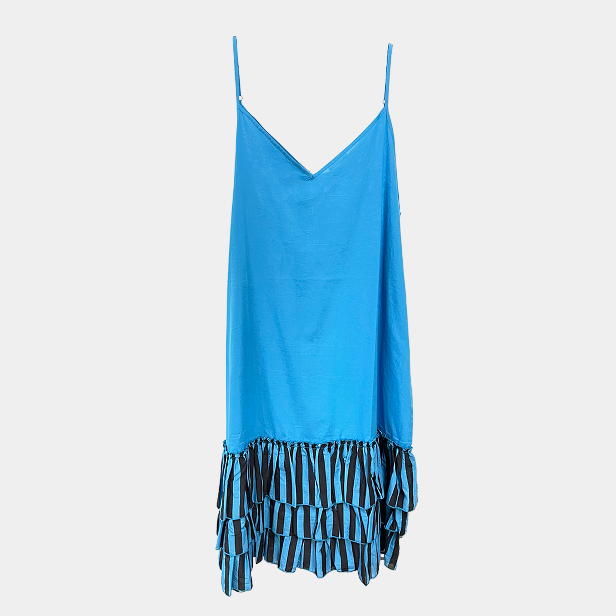 Ruffle Dress with Stripes in Four Colors | $42 Each