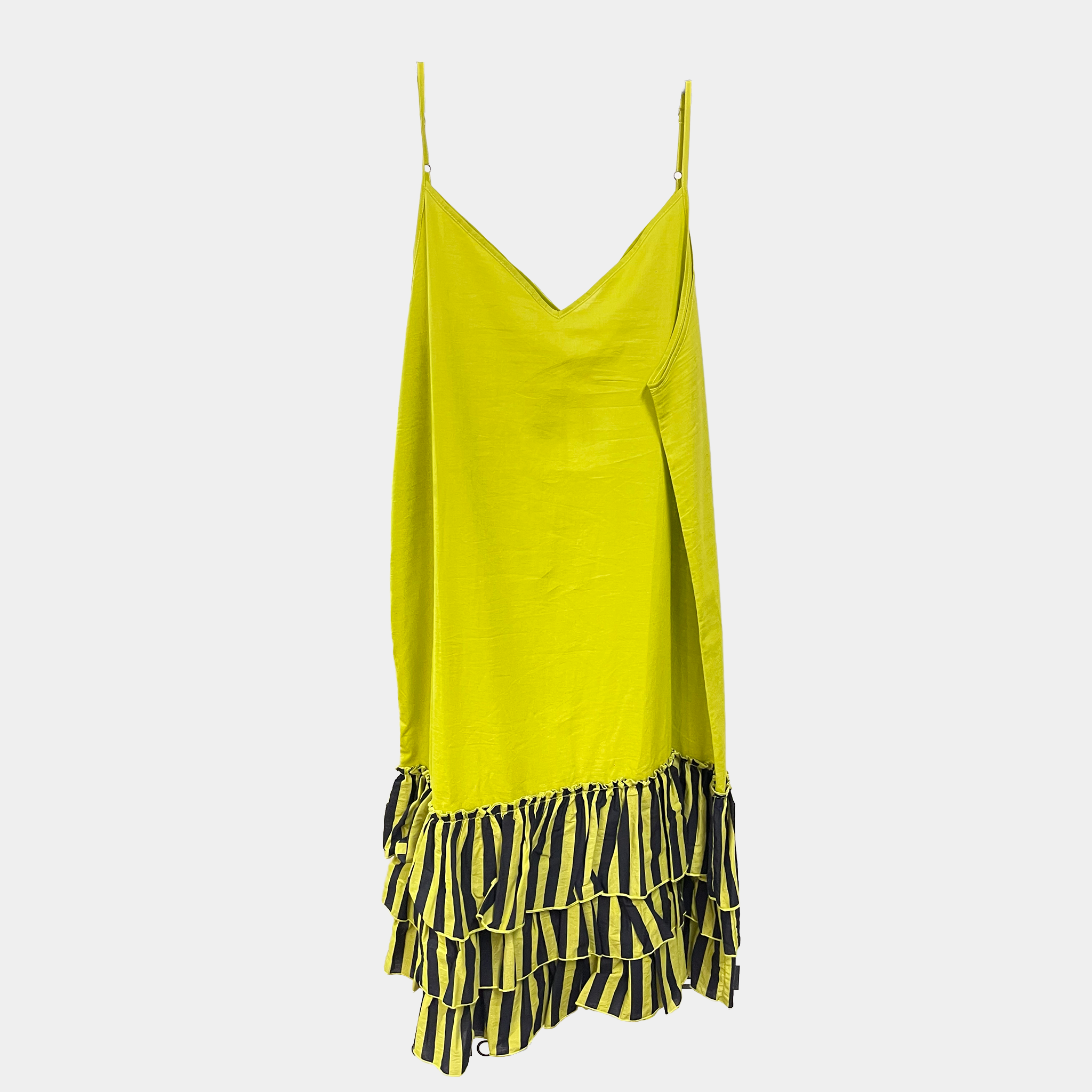 Ruffle Dress with Stripes in Four Colors | $42 Each