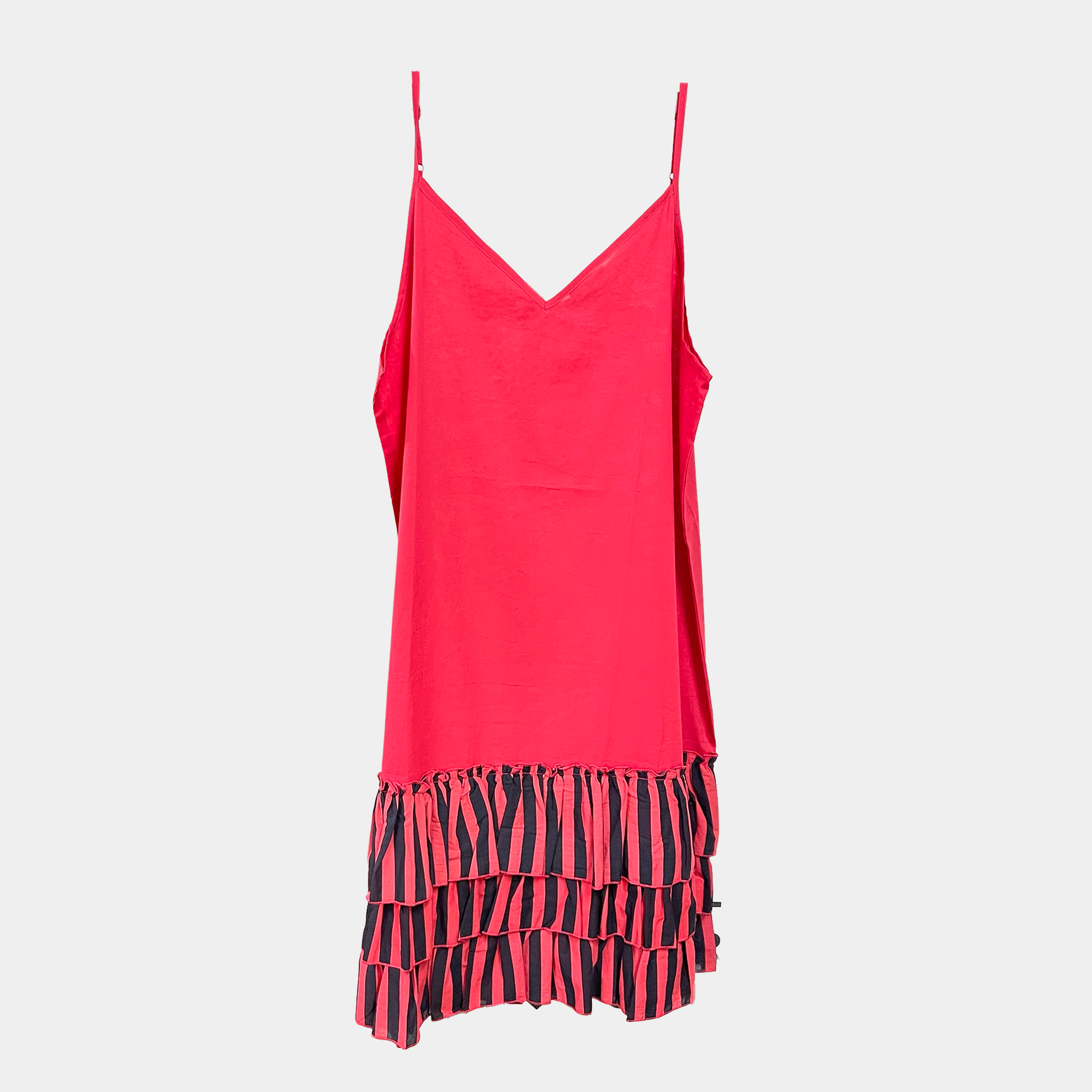 Ruffle Dress with Stripes in Four Colors | $42 Each