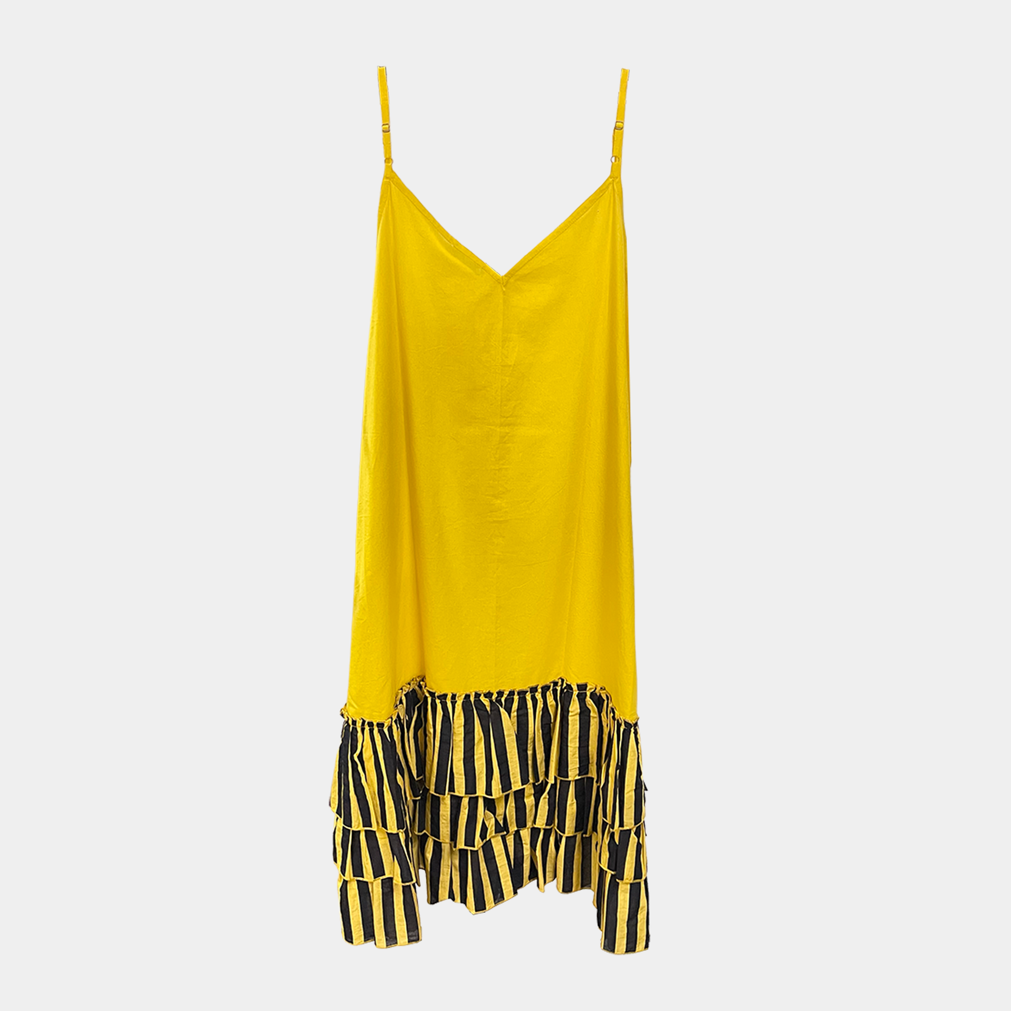 Ruffle Dress with Stripes in Four Colors | $42 Each