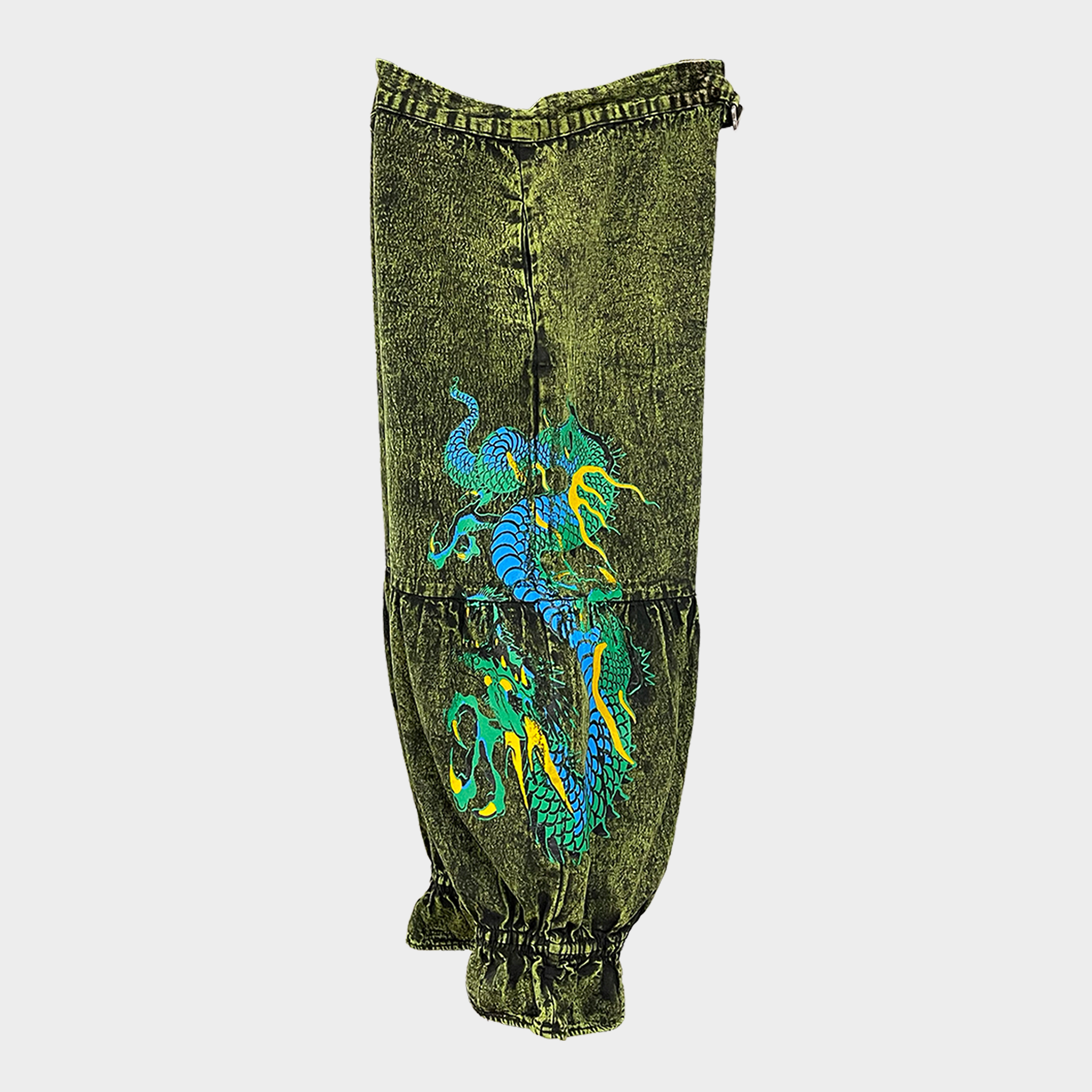 Cotton Canvas Capri Bloomers with Dragon Print | $54 Each