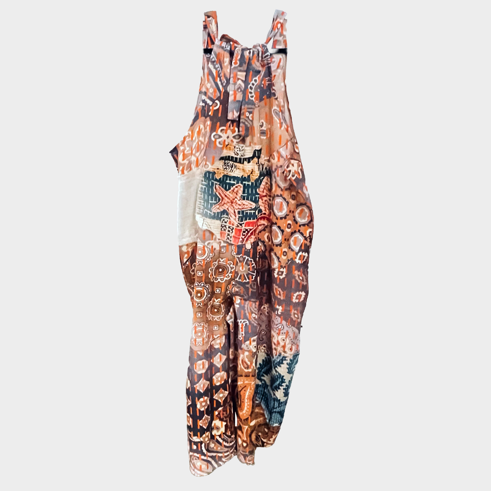 Starfish Patchwork Cotton Jumpsuit | $55 Each
