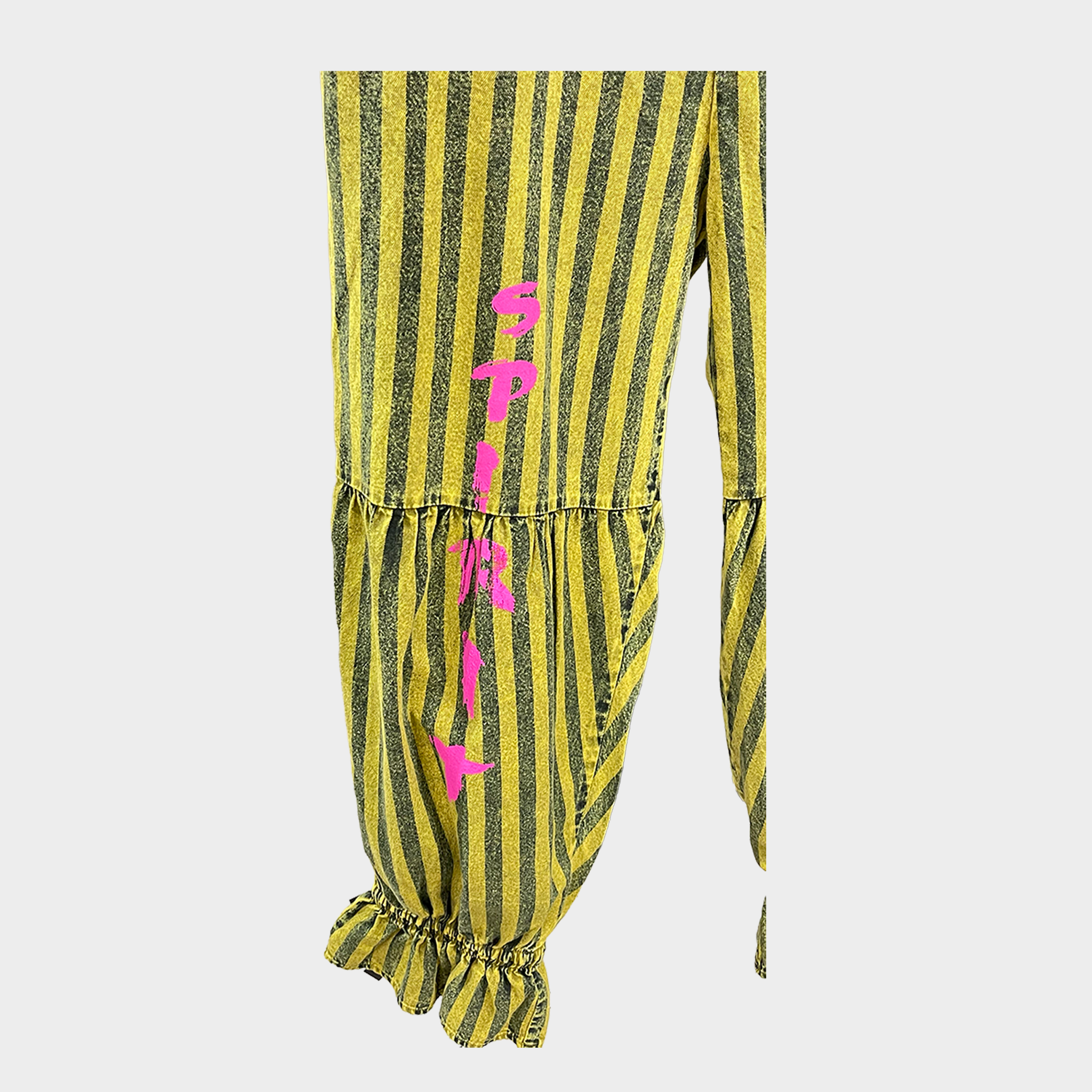 Striped Cotton Canvas Capri Bloomers with Tiger Print | $54 Each