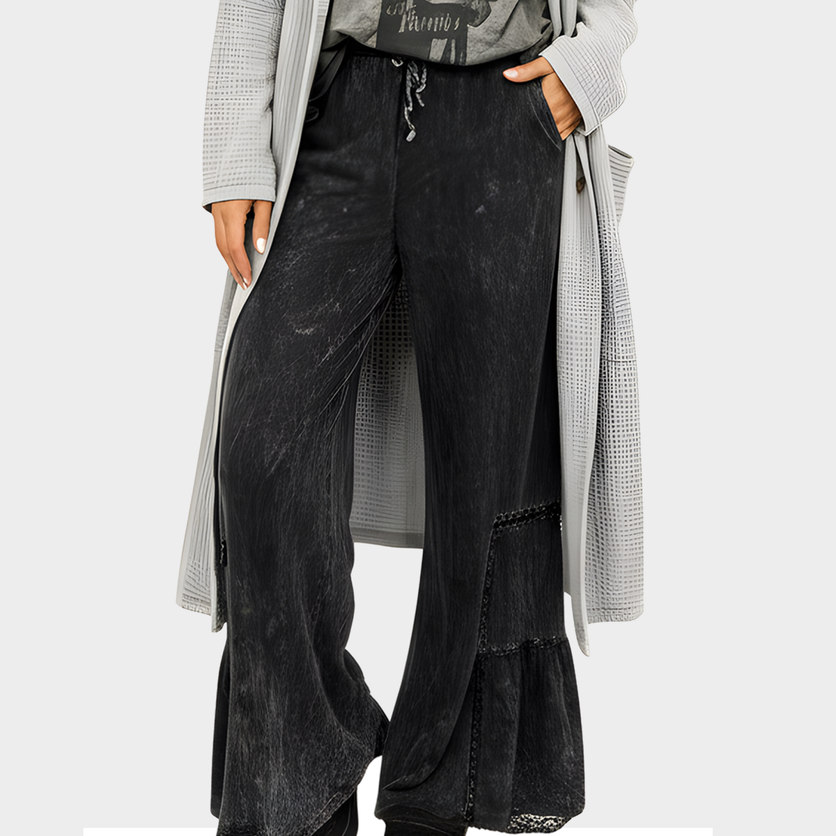 Tiered Pants in Three Colors