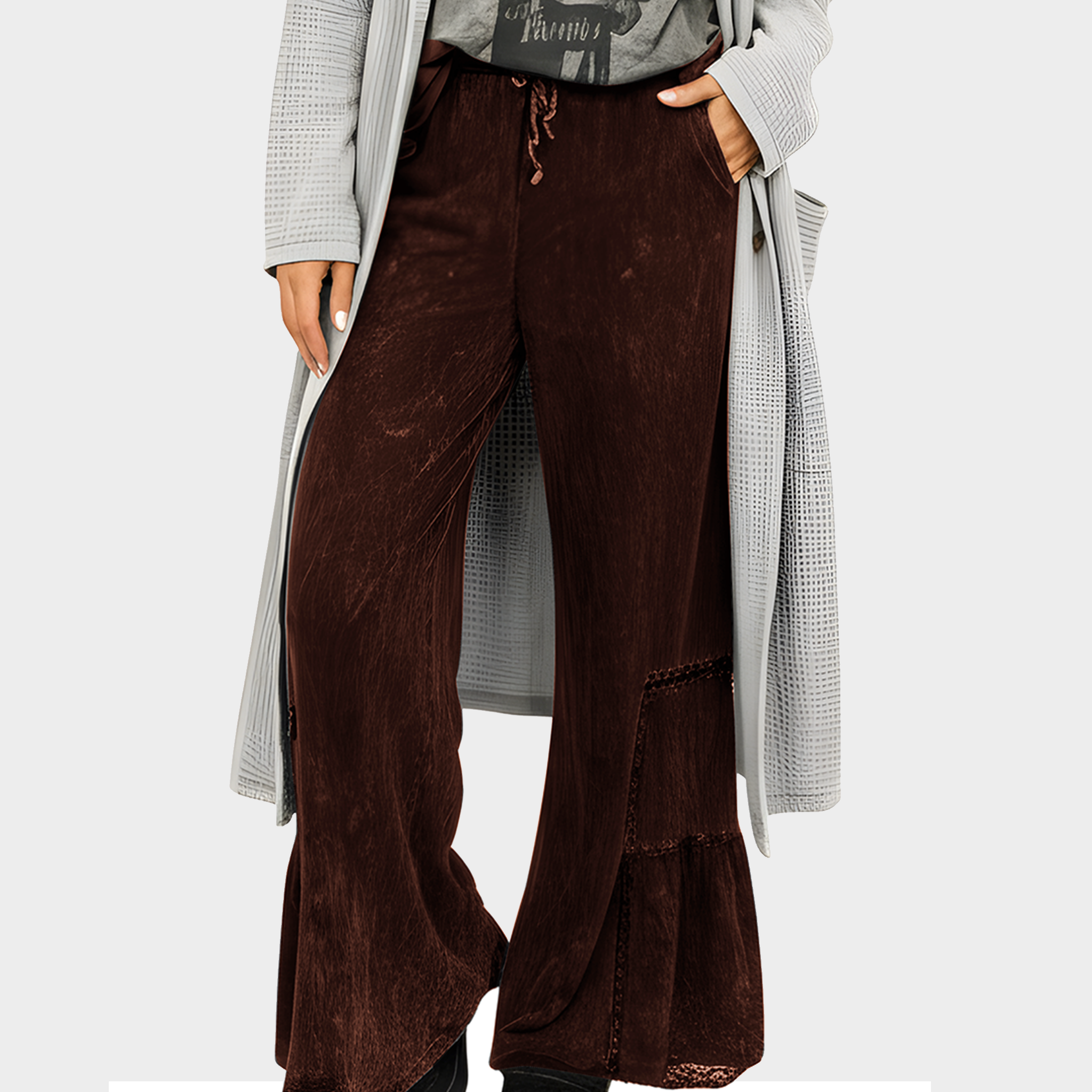 Tiered Pants in Three Colors