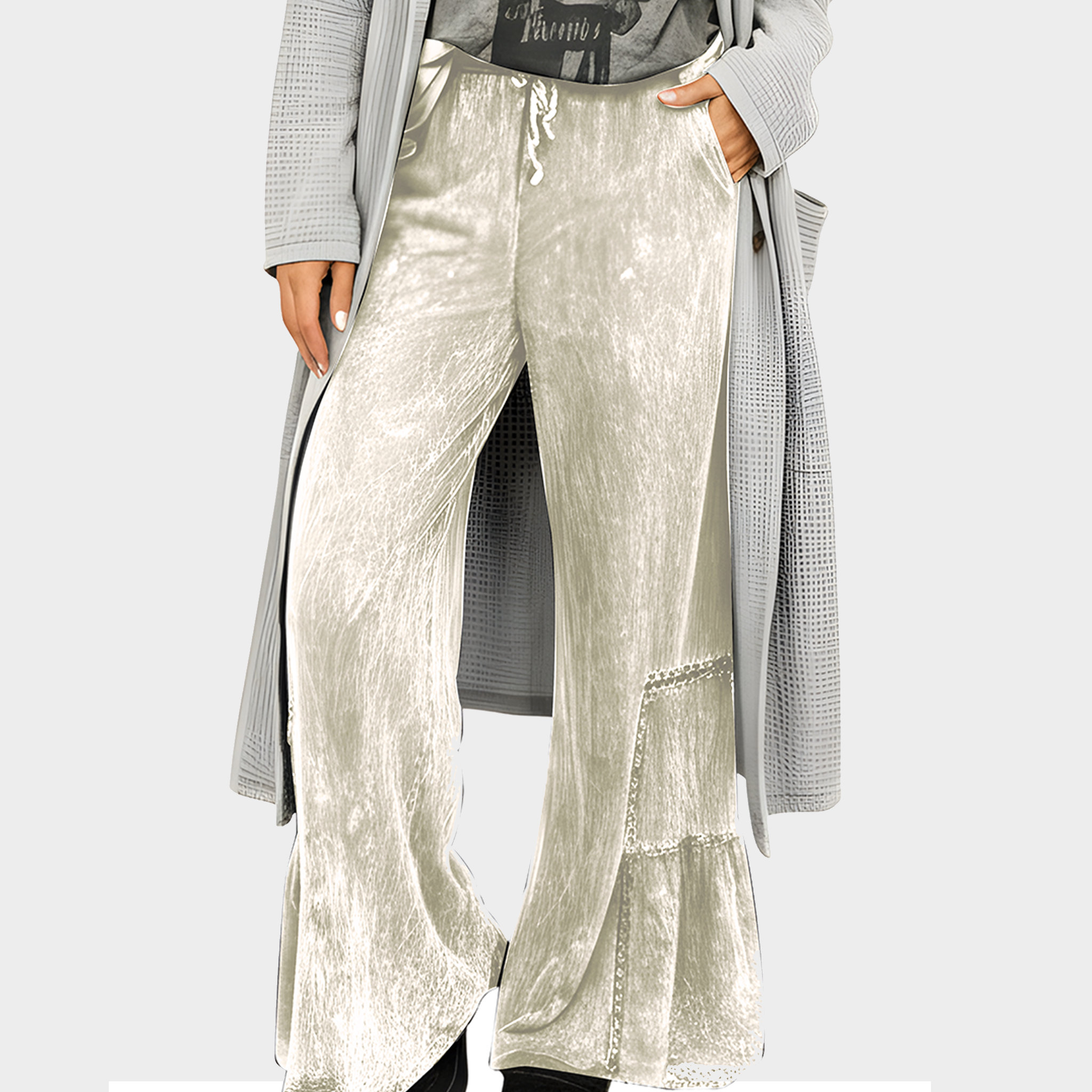 Tiered Pants in Three Colors