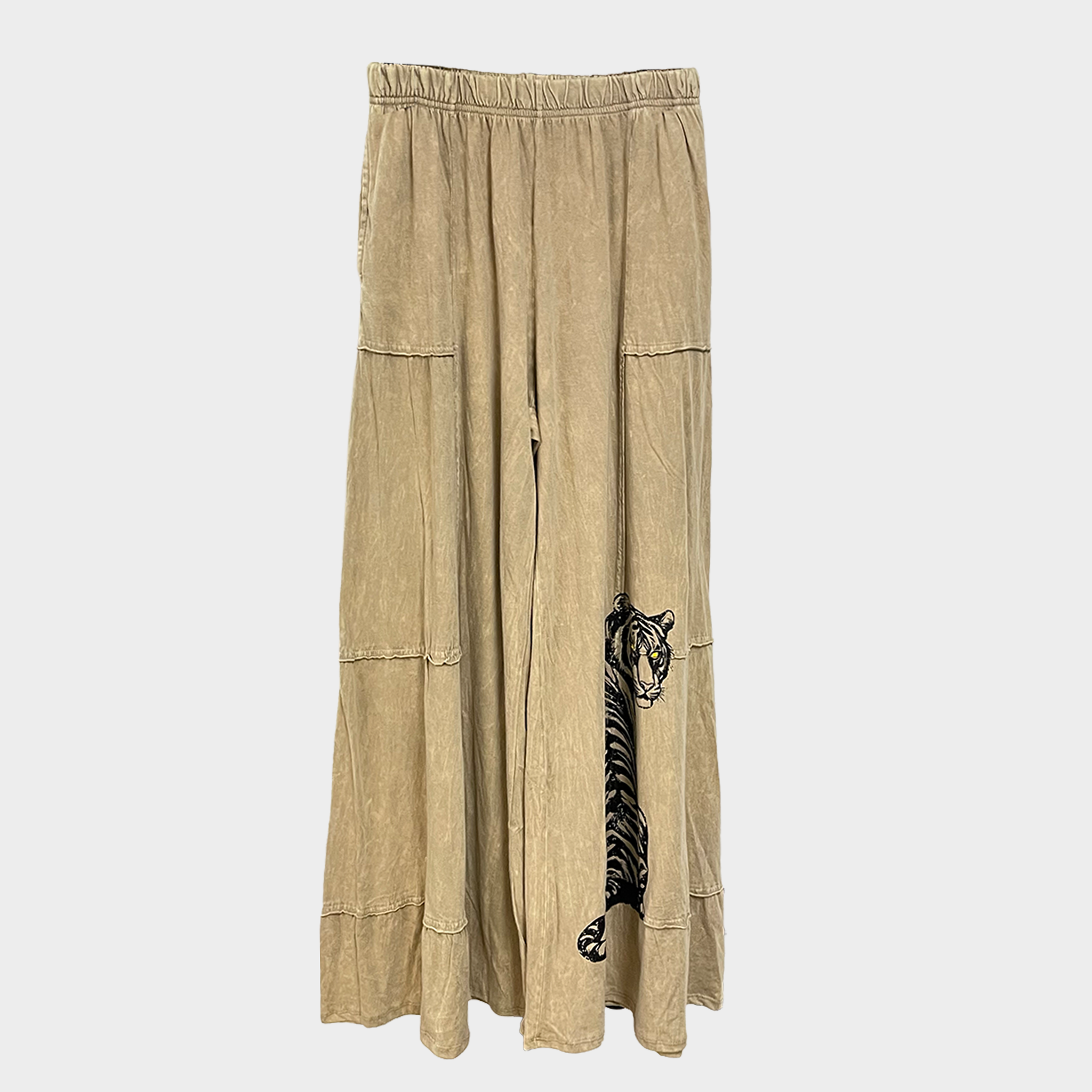 Mineral Wash Tiger Wide-Leg Pants | $42 Each