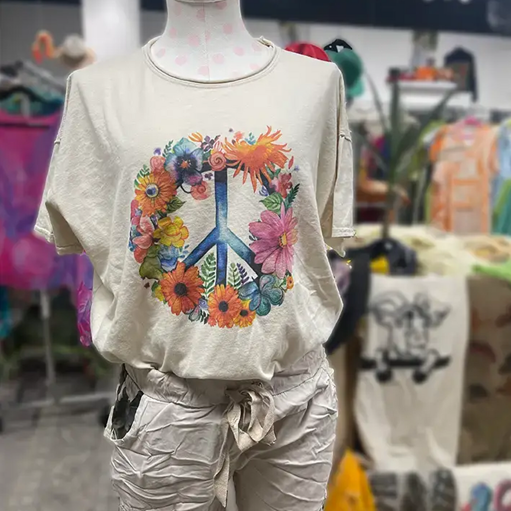 Peace Wreath Tee