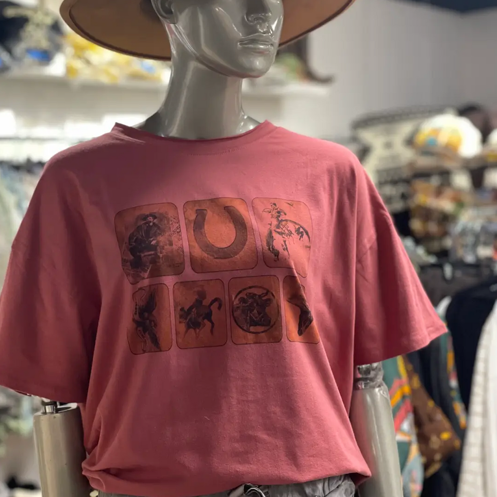 Rodeo Grid Tee