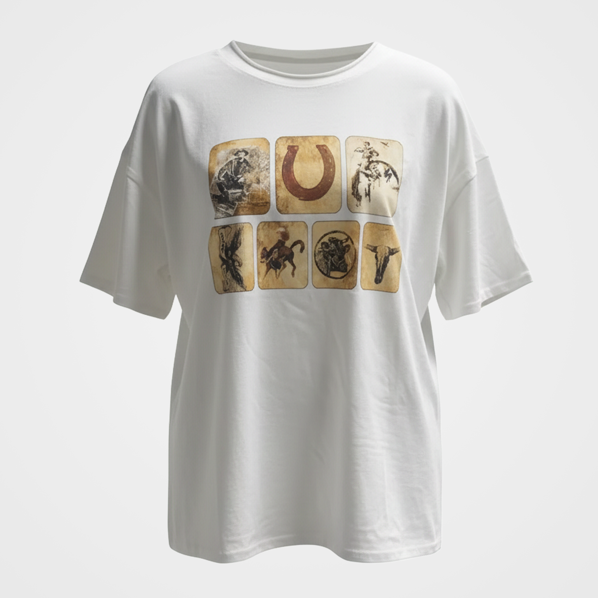 Rodeo Grid Tee