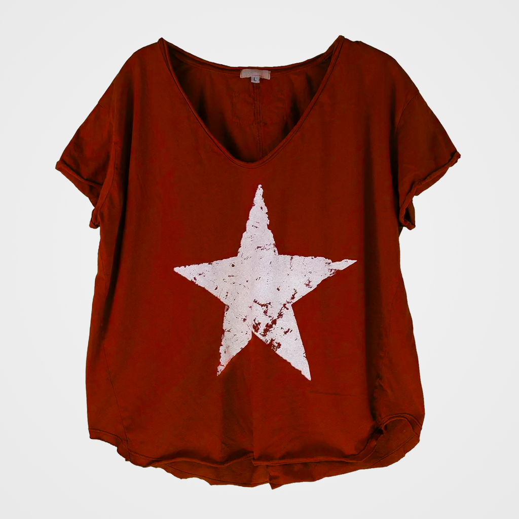 Distressed Star Vintage Tee