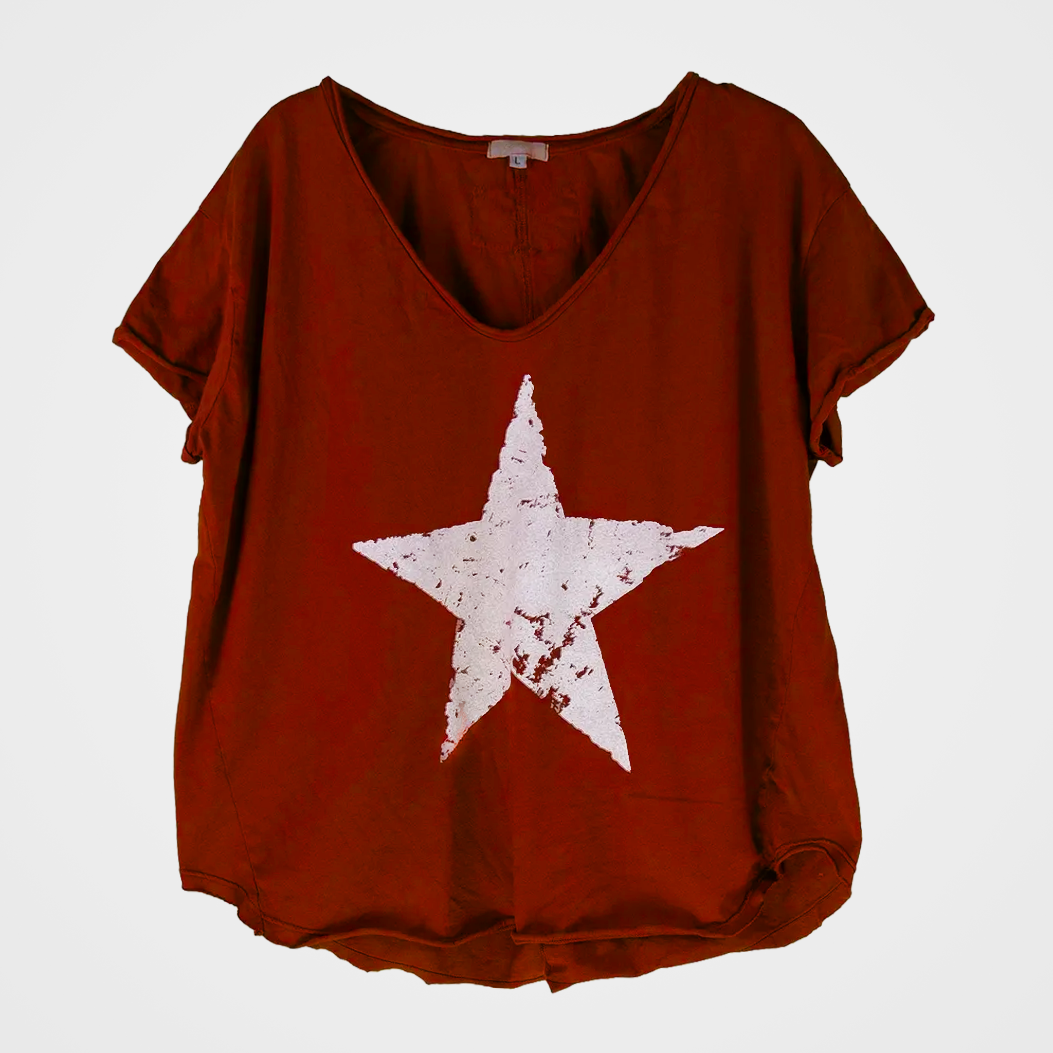 Distressed Star Vintage Tee