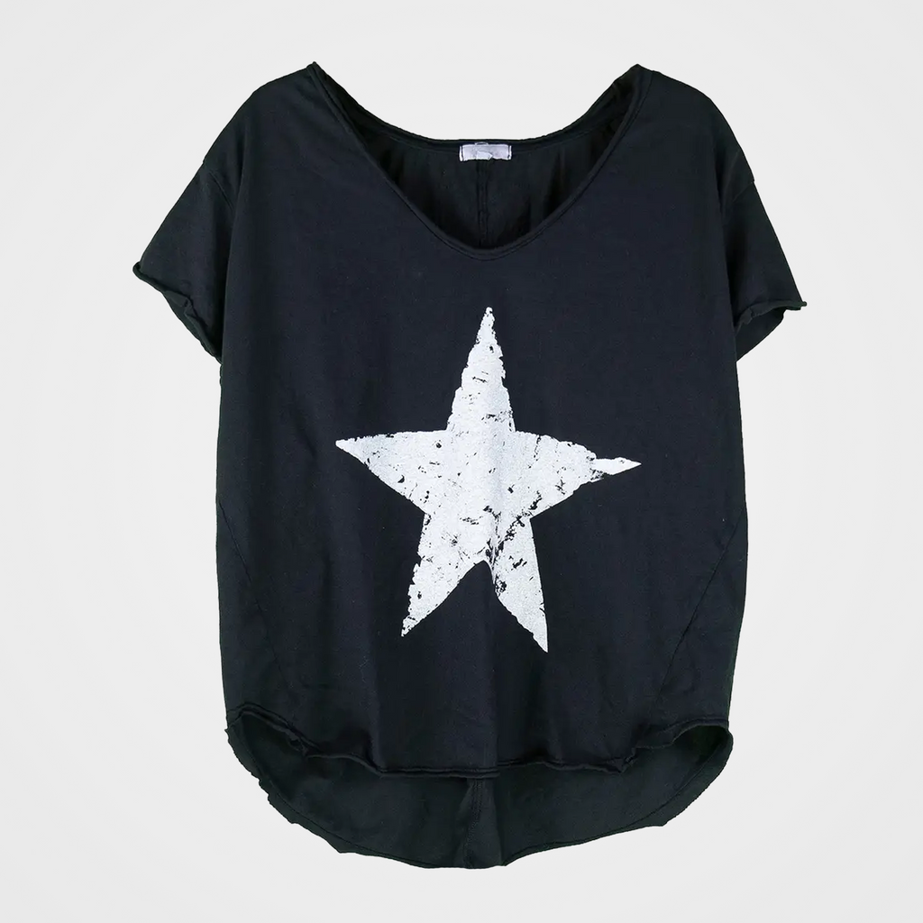 Distressed Star Vintage Tee